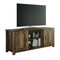 65 Inch Tv Stand Farmhouse Style Adjustable Media Console With Storage Brown